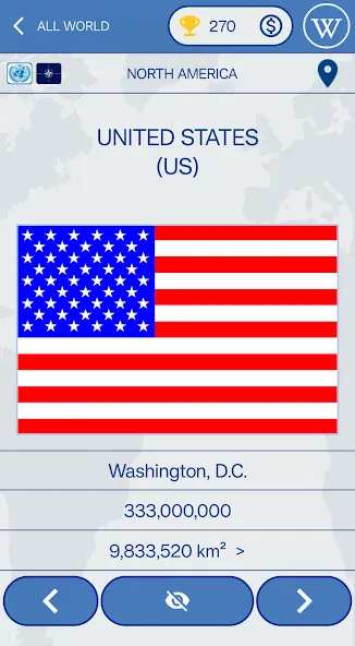 The Flags of the World Quiz — скриншот 1 The Flags of the World Quiz — скриншот 1