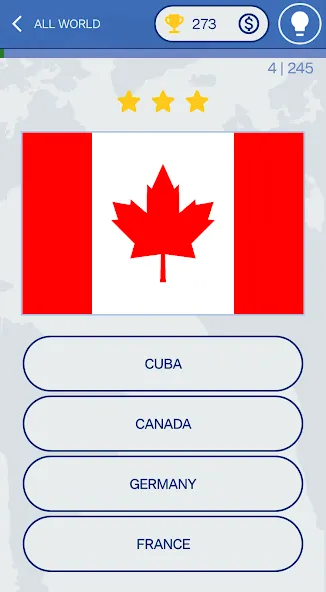 The Flags of the World Quiz — скриншот 3 The Flags of the World Quiz — скриншот 3