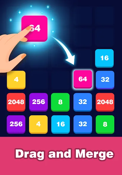 2248 Number block puzzle 2048 — скриншот 4