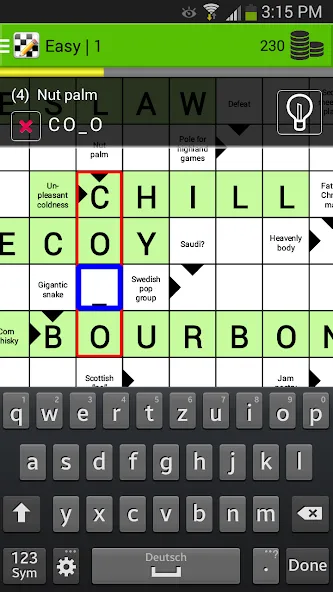 Crosswords — скриншот 1