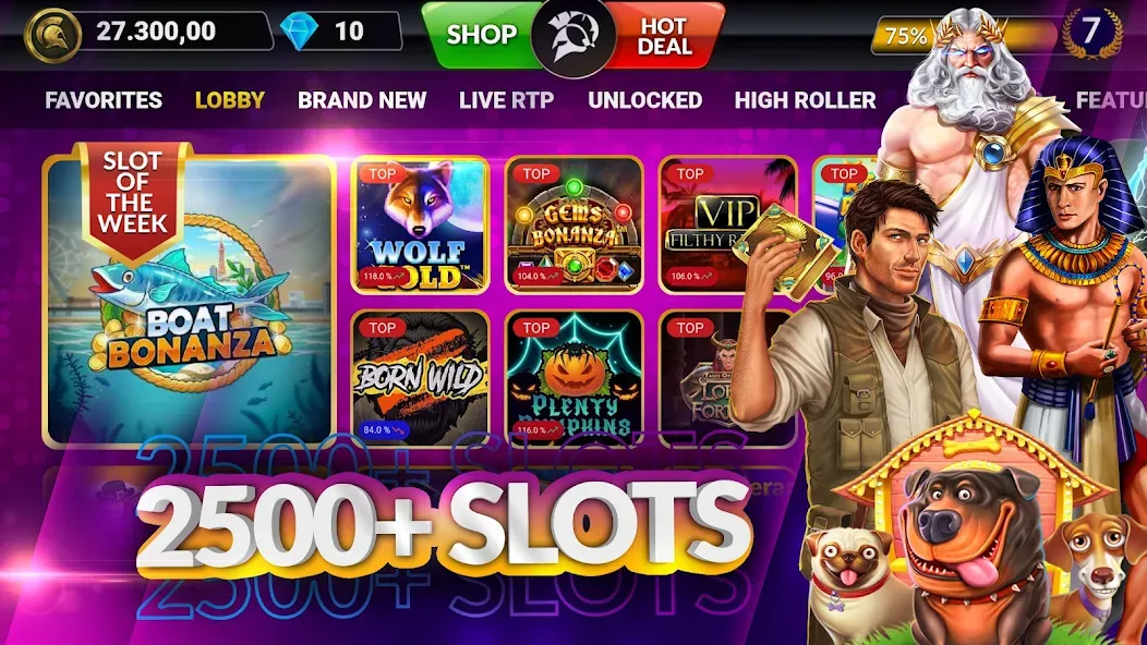 SpinArena Online Casino Slots — скриншот 1