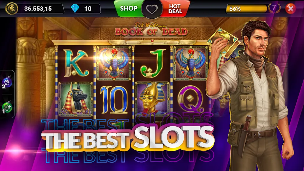 SpinArena Online Casino Slots — скриншот 3