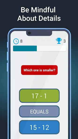 Math Games: Brain iq riddles — скриншот 4