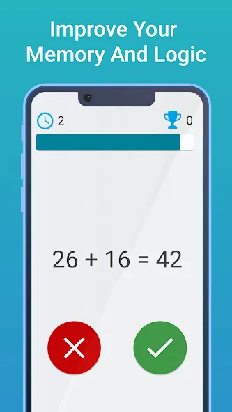 Math Games: Brain iq riddles — скриншот 5