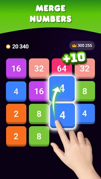 2048: Puzzle Game! Merge Block — скриншот 1