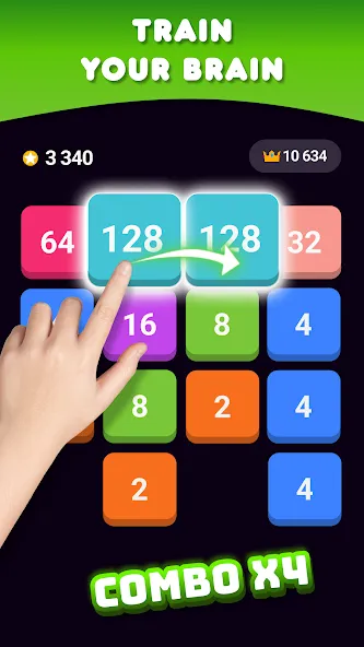 2048: Puzzle Game! Merge Block — скриншот 5