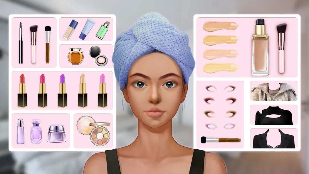 Makeup Stylist: Makeup Game — скриншот 1