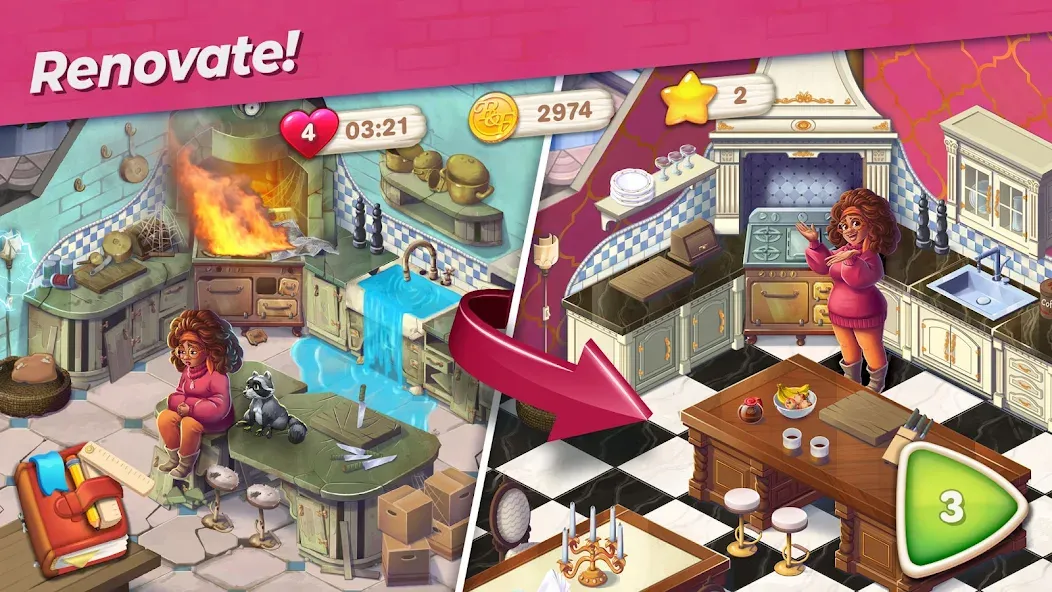 Penny & Flo: Home Renovation — скриншот 3
