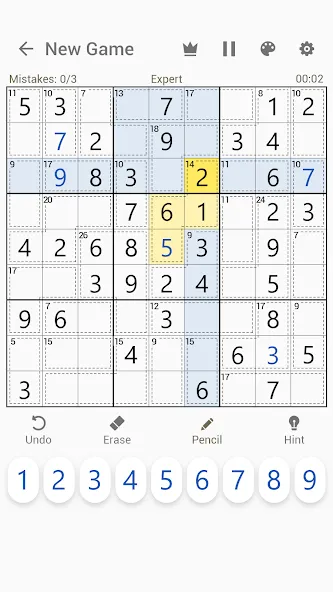 Killer Sudoku - Sudoku Puzzles — скриншот 2