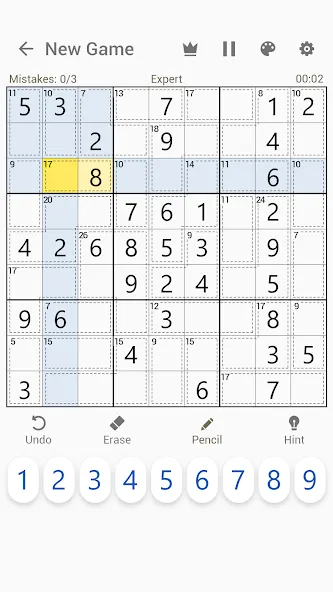 Killer Sudoku - Sudoku Puzzles — скриншот 5