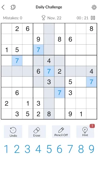 Sudoku - Classic Sudoku Puzzle — скриншот 1