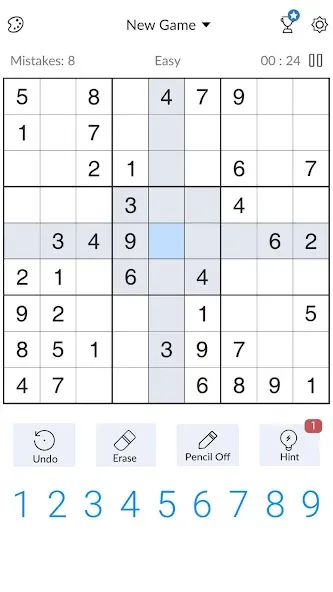 Sudoku - Classic Sudoku Puzzle — скриншот 2