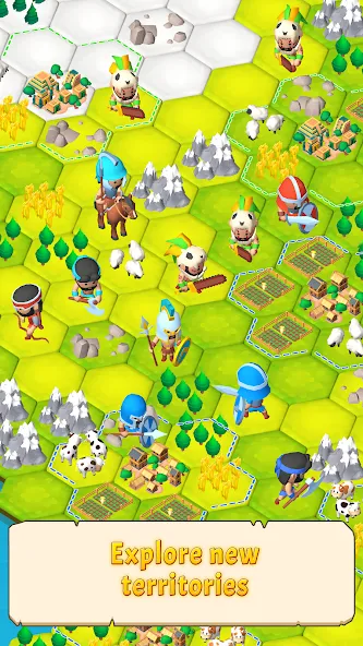 Civilization Hex: Tribes Rise — скриншот 1