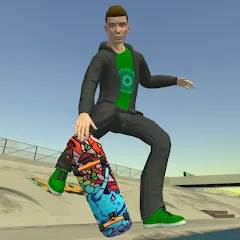 Скачать Skateboard FE3D 2 MOD на Андроид — Много денег и все разблокировано