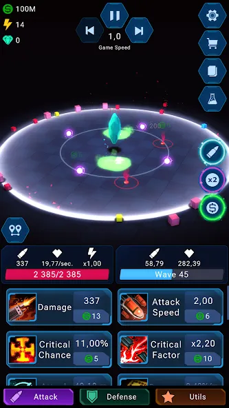 Epic Rush - Idle Tower Defense — скриншот 1