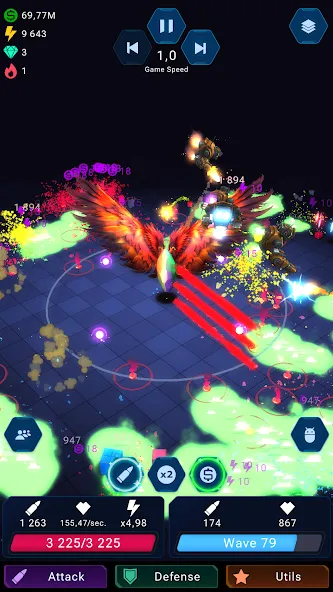 Epic Rush - Idle Tower Defense — скриншот 3