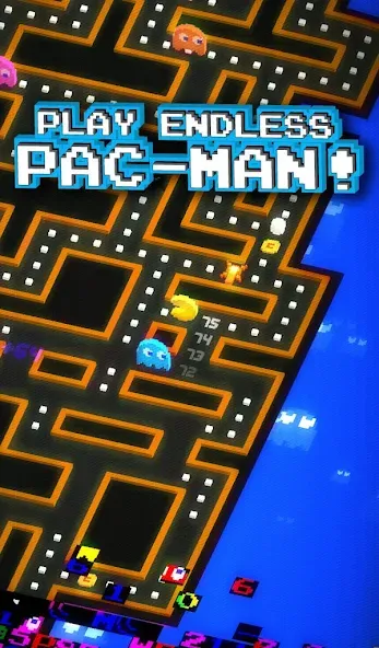 PAC-MAN 256 - Endless Maze — скриншот 1 PAC-MAN 256 - Endless Maze — скриншот 1