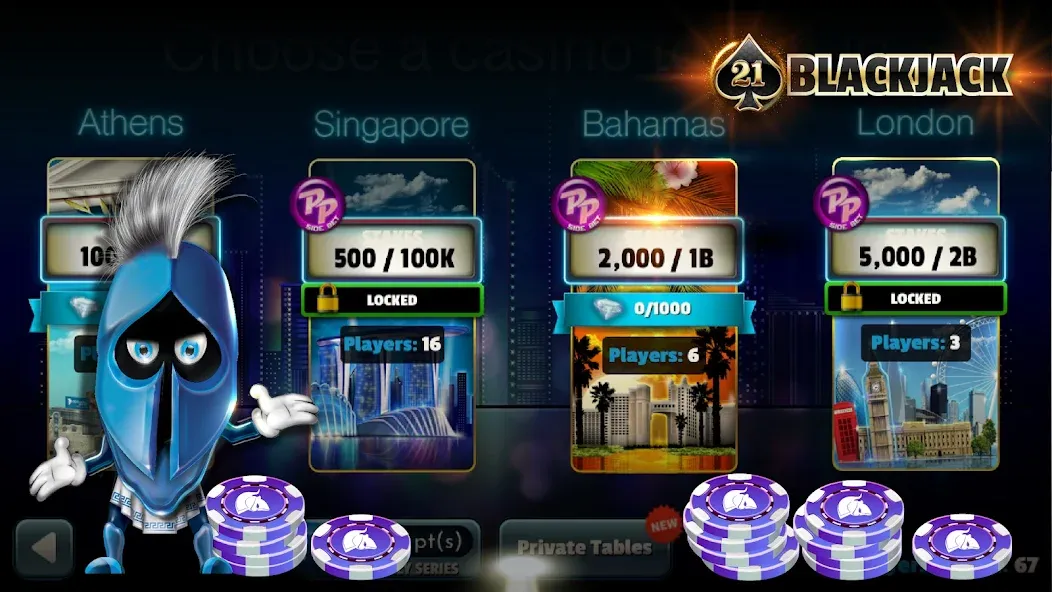 BlackJack 21 - Online Casino — скриншот 2