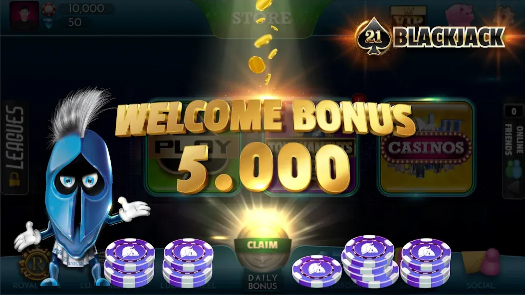 BlackJack 21 - Online Casino — скриншот 3