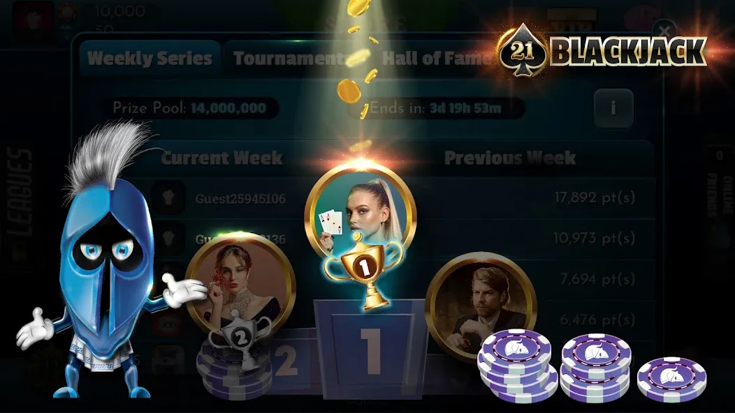 BlackJack 21 - Online Casino — скриншот 4