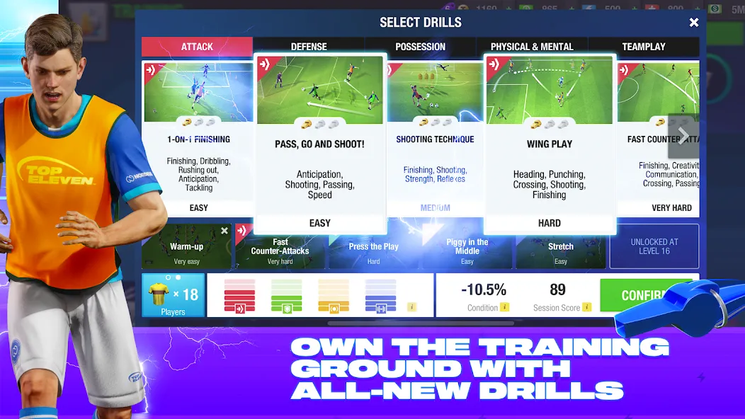 Top Eleven Be a Soccer Manager — скриншот 4 Top Eleven Be a Soccer Manager — скриншот 4