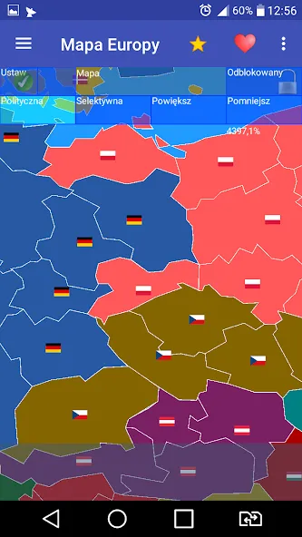 Europe map — скриншот 4