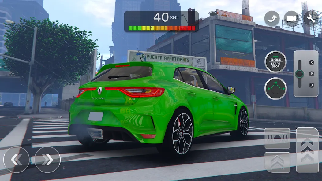 Renault Megane RS Simulator — скриншот 1