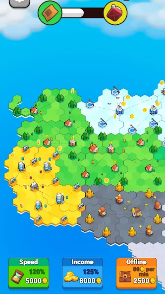 Factory World: Connect Map — скриншот 1