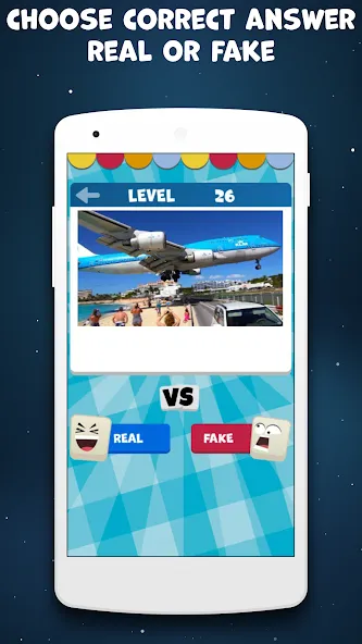 Real or Fake Test Quiz — скриншот 2 Real or Fake Test Quiz — скриншот 2