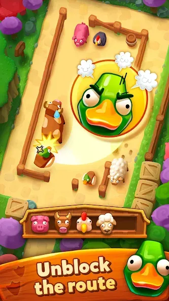 Farm Jam: Animal Parking Game — скриншот 1