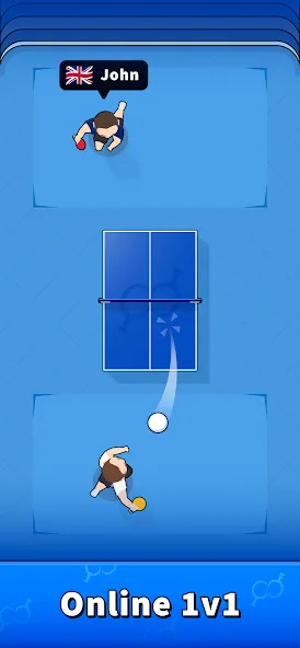 Pongfinity Duels: 1v1 Online — скриншот 1