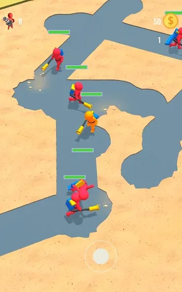Stickman Fight: Battle Arena — скриншот 1