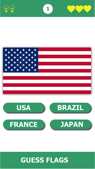 Flag Quiz Gallery: Quiz, Guess — скриншот 1