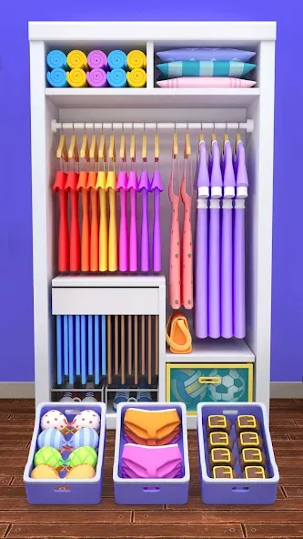 Fill the Closet: Organize Game — скриншот 2