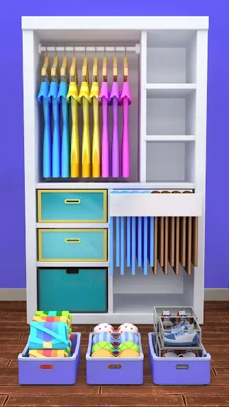 Fill the Closet: Organize Game — скриншот 5