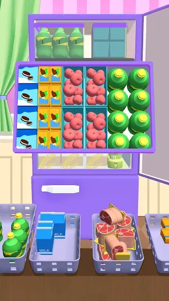 Fill Up Fridge：Organizing Game — скриншот 4
