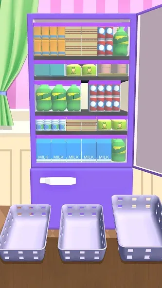 Fill Up Fridge：Organizing Game — скриншот 5