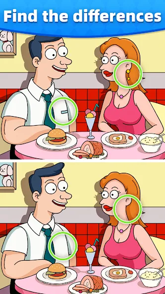 Differences, Find Difference — скриншот 1
