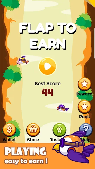 Flap To Earn — скриншот 1