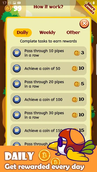 Flap To Earn — скриншот 4