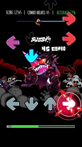Music Rhythm Battle Night — скриншот 4