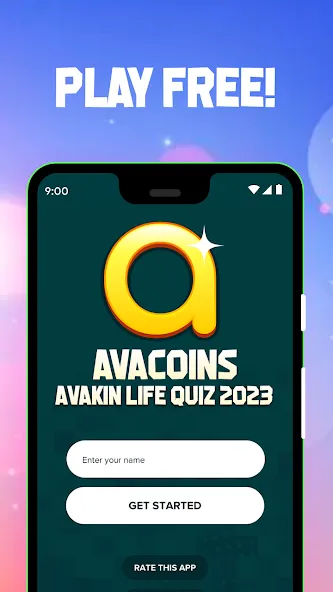 AvaCoins Quiz for Avakin Life — скриншот 1