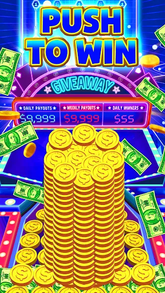 Cash Carnival Coin Pusher Game — скриншот 2