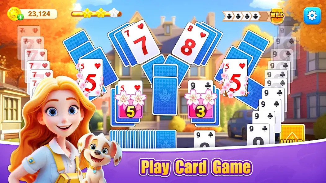 Fish Solitaire™ TriPeaks — скриншот 2