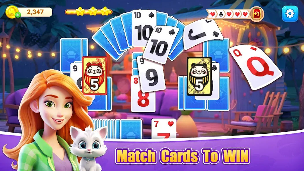 Fish Solitaire™ TriPeaks — скриншот 3