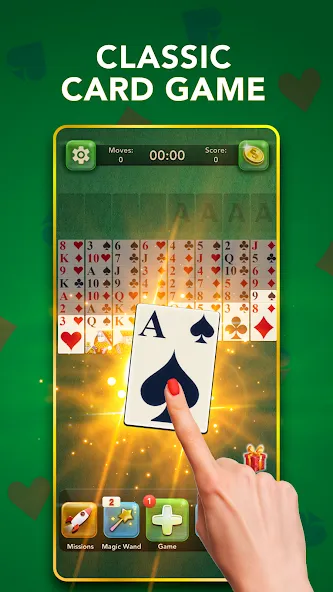 FreeCell Classic Card Game — скриншот 1