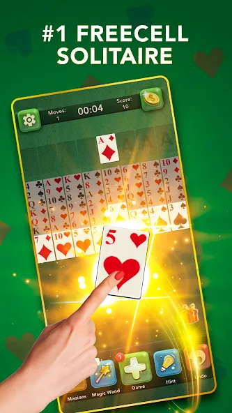 FreeCell Classic Card Game — скриншот 3