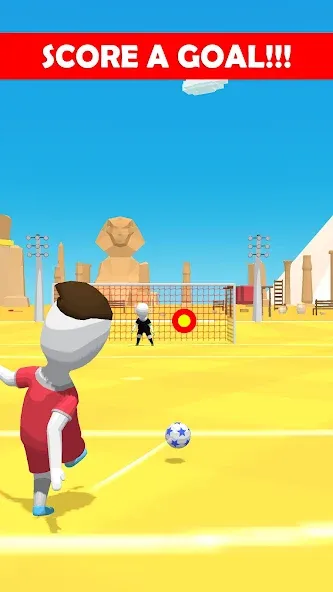 Stickman Freekick: Soccer game — скриншот 2
