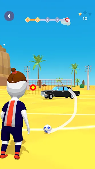 Stickman Freekick: Soccer game — скриншот 4
