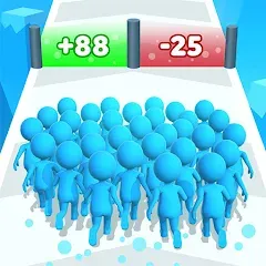 Count Masters: Stickman Games — Модификация Много денег